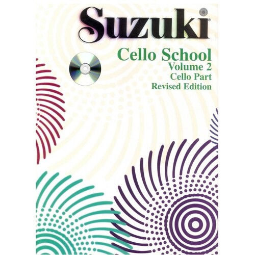 Suzuki Cello School Book 2 Softcover Book/CD