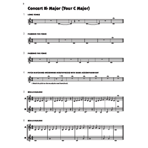 Sound Innovations Ensemble Development for Young Band Bass Clarinet