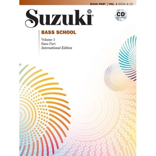 Suzuki Bass School Vol. 1 Bass Part with CD