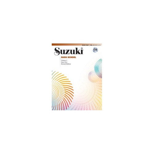 Suzuki Bass School Vol. 2 Bass Part with CD