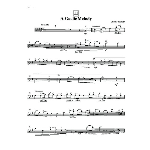 Suzuki Bass School Vol. 3 Bass Part with CD