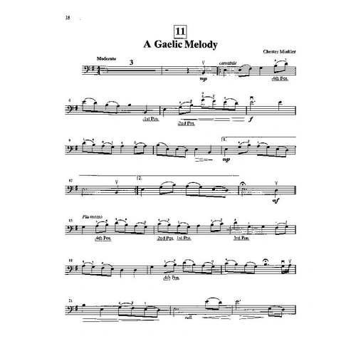 Suzuki Bass School Vol. 3 Bass Part with CD