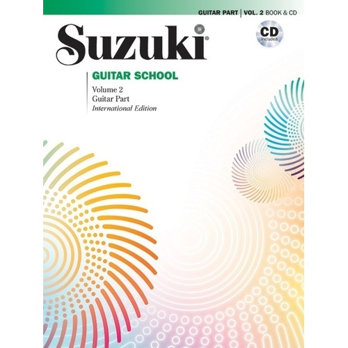 Suzuki Guitar School Vol. 2 Guitar Part & CD