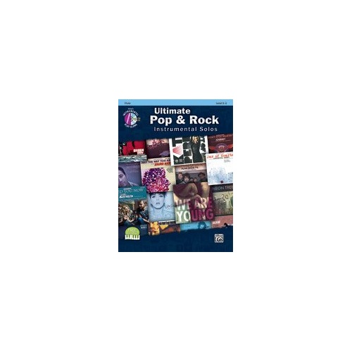 Ultimate Pop & Rock Instrumental Solos for Flute BK/CD
