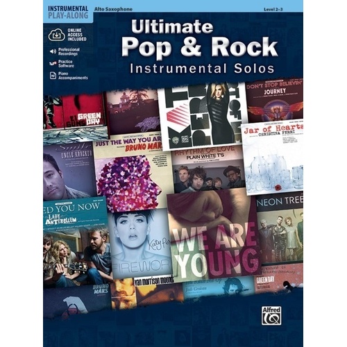 Ultimate Pop & Rock Instrumental Solos for Alto Saxophone