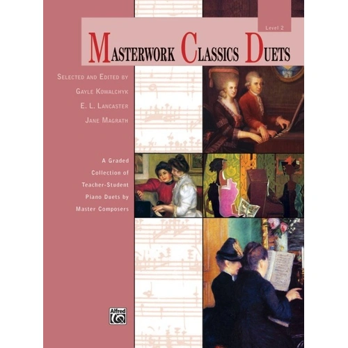 Masterwork Classics Duets Level 2 - Piano Duet Collection by Alfred Music