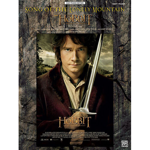 Song Of The Lonely Mountain Easy Piano (Single Music Sheet) From The Hobbit (Sheet Music) Book