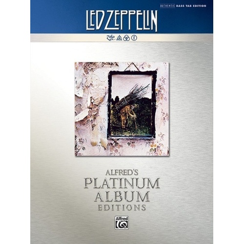 Led Zeppelin IV Bass Tab Platinum Album