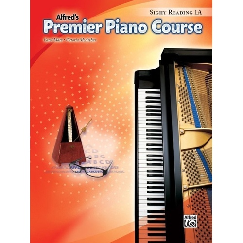 Premier Piano Course Sight Reading 1A by Carol Matz & Victoria McArthur, Alfred Music, 32 Pages, Piano Series