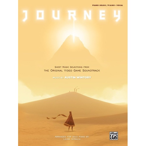 Journey Sheet Music for Piano - Selections from Video Game Soundtrack by Austin Wintory, 40 Pages, Alfred Music