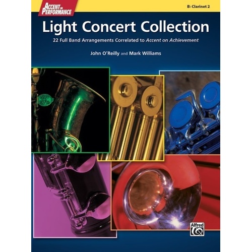 Light Concert Collection Clarinet 2 Full Score 24 Pages