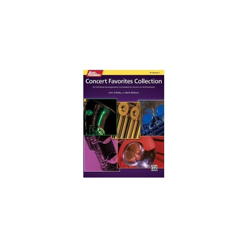 Concert Favorites Collection - Clarinet 1 AOP