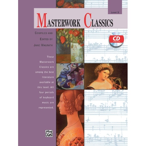 Masterwork Classics Level 5 Ed Magrath Piano Book