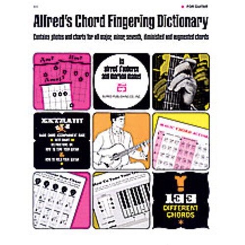 Alfreds Chord Fingering Dictionary Guitar Book