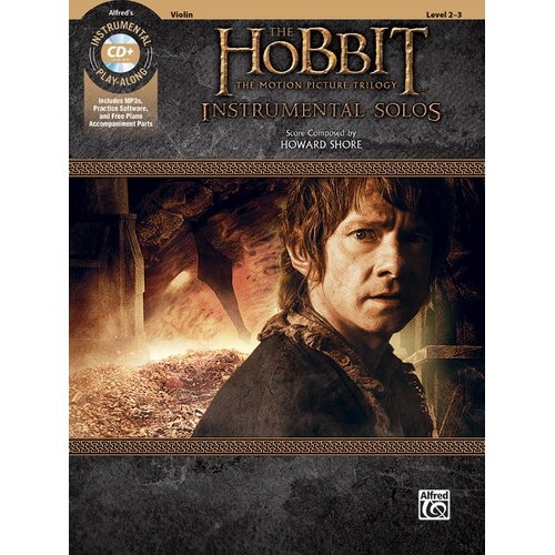 The Hobbit Instrumental Solos for Violin BK/CD
