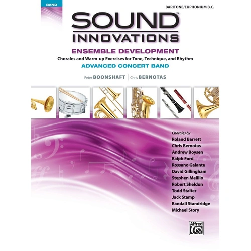 Sound Innovations Ensemble Development Advanced Baritone B.C.