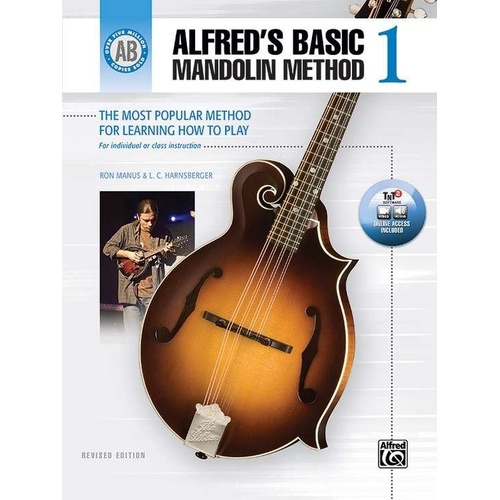 Alfred's Basic Mandolin Method 1 Revised Book
