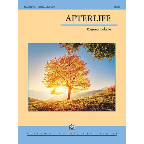 Afterlife Concert Band 4 Score/Parts Book