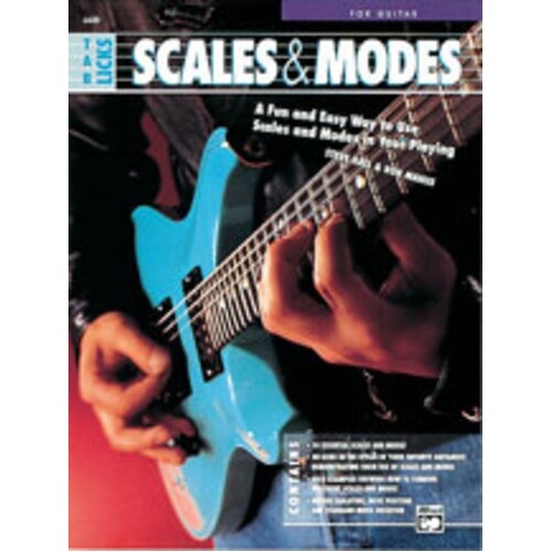 Scales And Modes Guitar TAB Licks Book