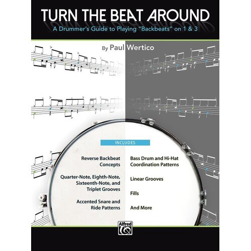 Wertico - Turn The Beat Around Drummers Guide (Softcover Book)