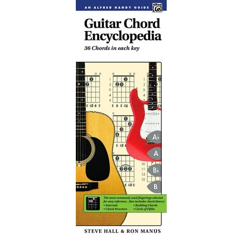 Guitar Chord Encyclopedia Handy Guide (Softcover Book)