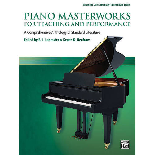 Piano Masterworks Teaching Performance Vol 1 (Softcover Book)