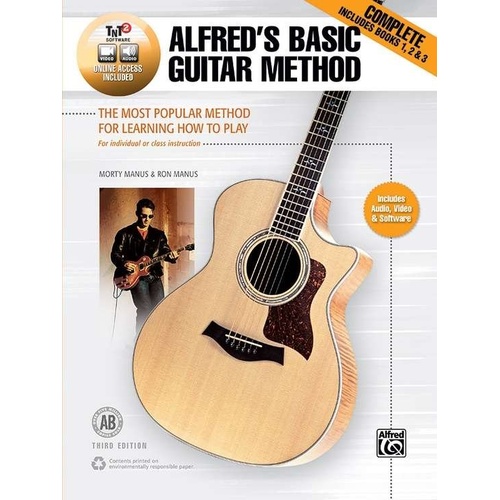 Alfred's Basic Guitar Method Complete Third Edition with DVD and Online Access