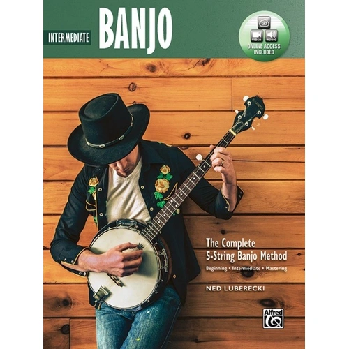 The Complete 5-String Banjo Method: Intermediate Banjo by Alfred Music, 64 Pages