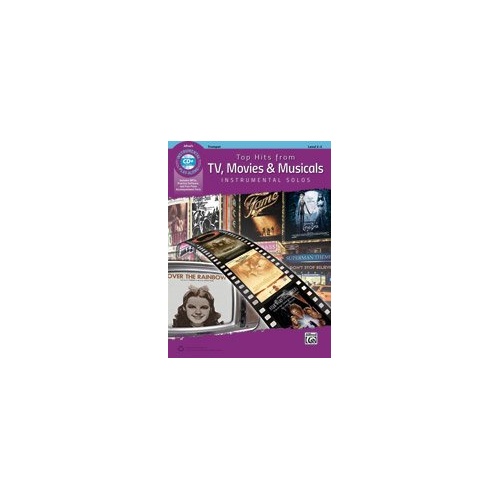 Top Hits from TV, Movies & Musicals - Trumpet Book by Alfred Music