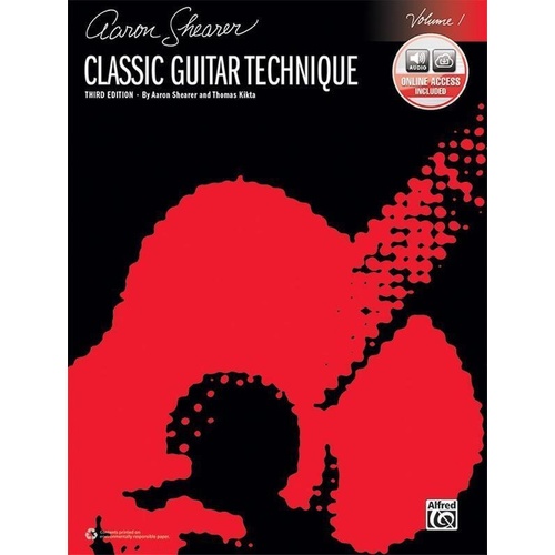 Shearer - Classic Guitar Technique Volume 1 3rd Edition with Online Audio
