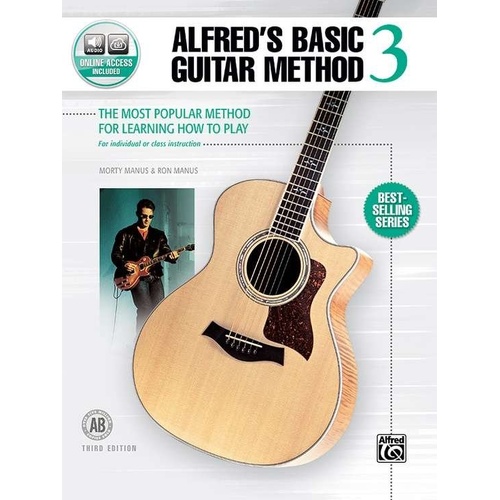 Alfred's Basic Guitar Method 3, Third Edition