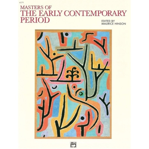 Masters of the Early Contemporary Period for Piano - Alfred Music, 64 Pages