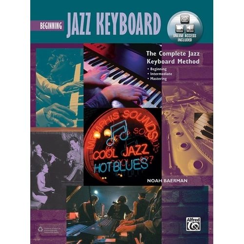 Beginning Jazz Keyboard Complete Method by Alfred Music, 96 Pages