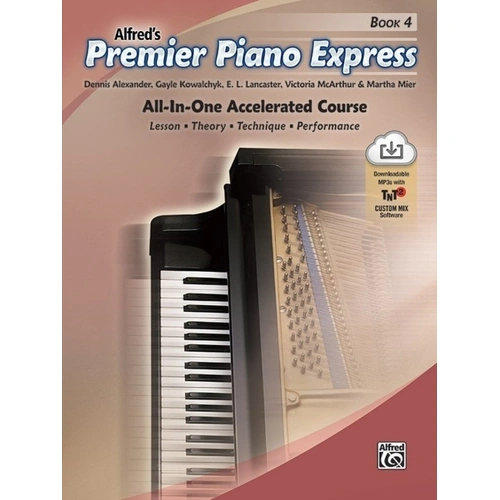 Premier Piano Express Book 4 - All-In-One Accelerated Course for Piano Students