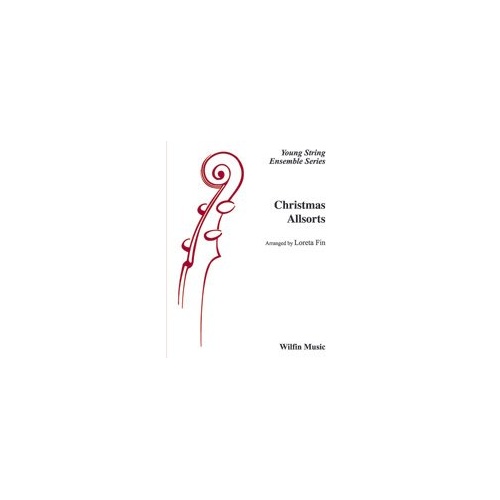 Christmas Allsorts for String Orchestra SO1-2 SC/PTS by Loreta Fin, Wilfin Music, 188 Pages