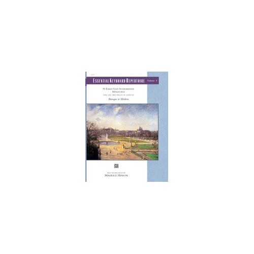 Essential Keyboard Repertoire Vol. 8: 95 Miniatures for Piano, 144 Pages, Comb Binding