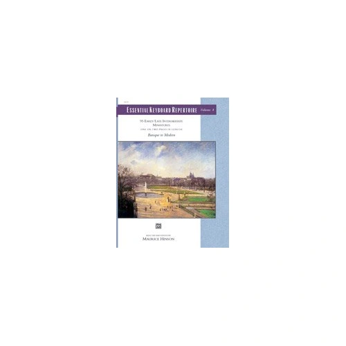 Essential Keyboard Repertoire Vol. 8: 95 Miniatures for Piano, Alfred Masterwork Edition, 144 Pages, Comb Binding