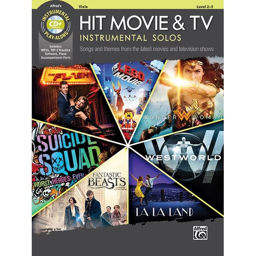 Hit Movie & TV Instrumental Solos for Viola BK/CD