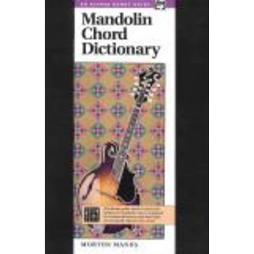 Mandolin Chord Dictionary Handy Guide by Morton Manus, 40 Pages, Alfred Music