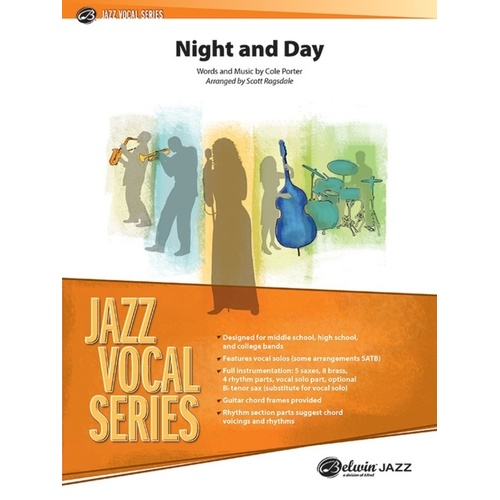 Night And Day VocJe3 Score/Parts