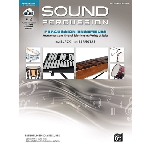 Sound Percussion Ensembles Mallet Percussion Book by Chris Bernotas & Dave Black
