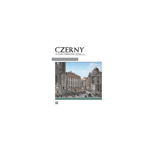 Czerny - 40 Exercises Op. 337 for Piano by Alfred Music, 64 Pages, Alfred Masterwork Edition