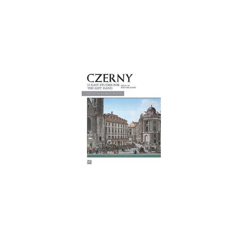Czerny - 24 Studies for the Left Hand Op. 718 for Piano, Alfred Masterwork Edition, 32 Pages