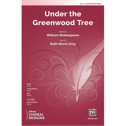 Under The Greenwood Tree SATB