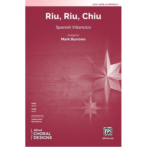Riu Riu Chiu SATB A Cappella
