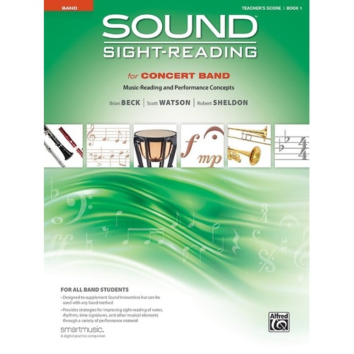 Sound Sight-Reading for Concert Band Book 1 Teacher's Score