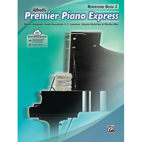 Premier Piano Express Repertoire Book 2 by Alfred Music