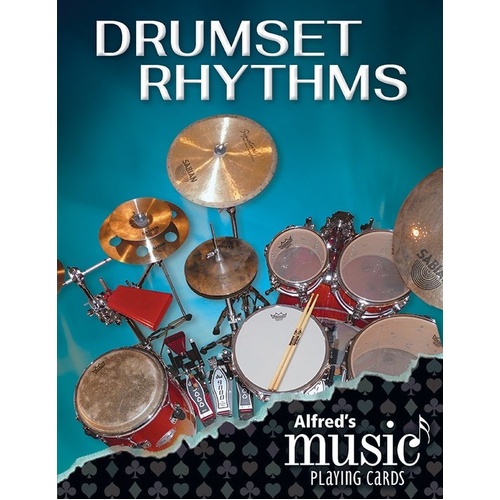 Alfred's Music Playing Cards Drumset Rhythms