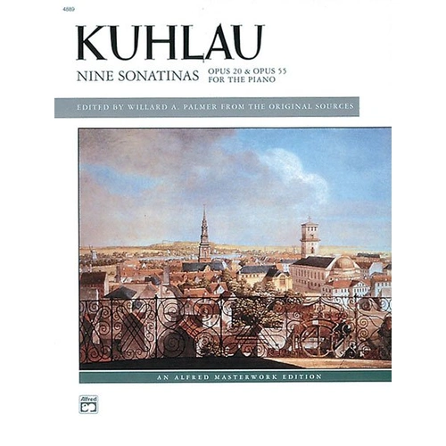 Kuhlau - 9 Sonatinas Op. 20 & 55 for Piano, Alfred Music Edition, 96 Pages