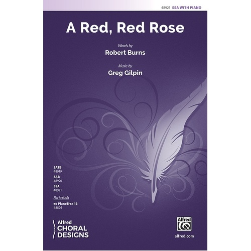 A Red Red Rose SSA